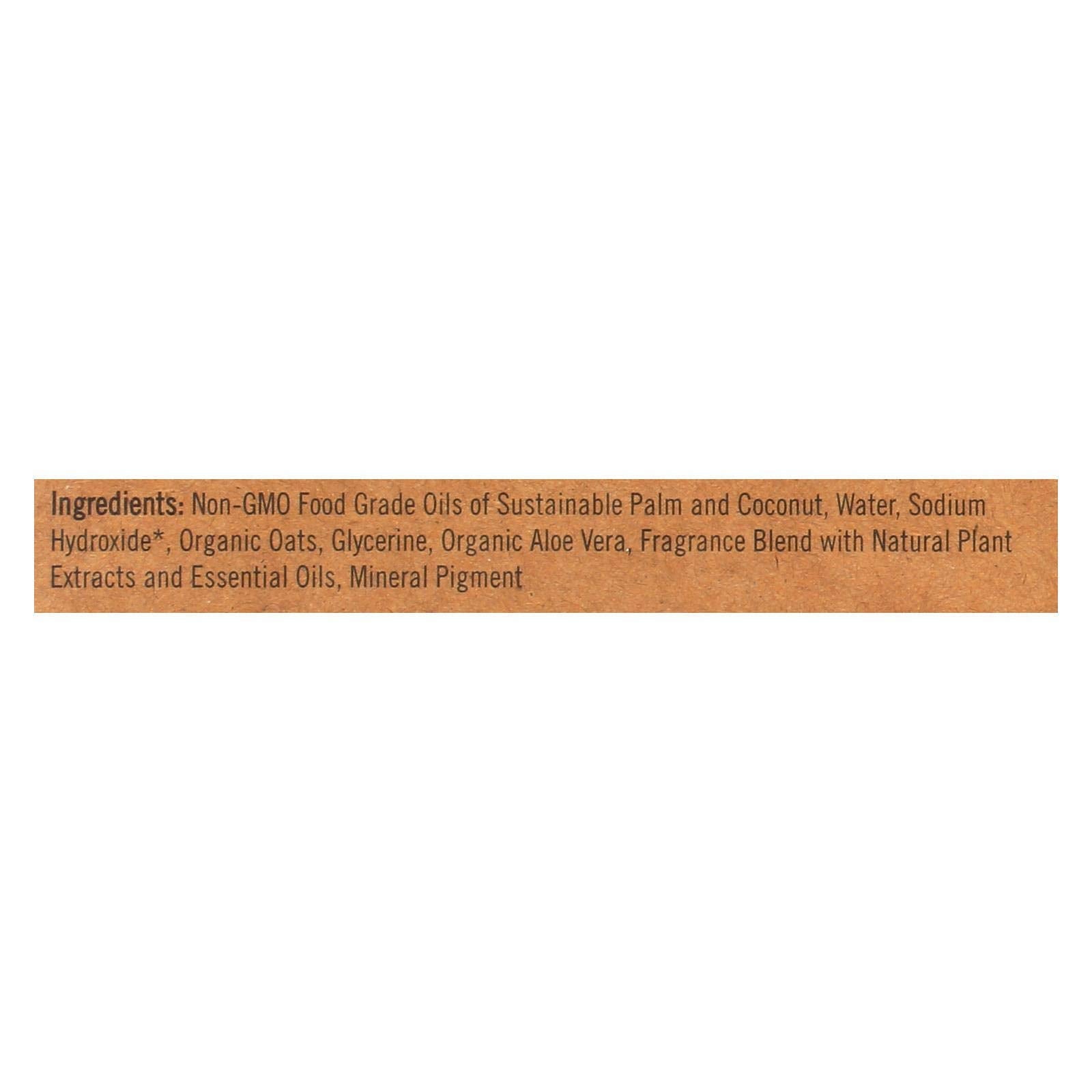 Pousutong Sappo Hill Soapworks Aloe Oatmeal Bar Soap – Glycerine Creme, 3.5 oz (Case of 12)