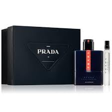 Prada Luna Rossa Ocean Gift Set – EDP 3.3 oz + Travel Spray 0.33 oz