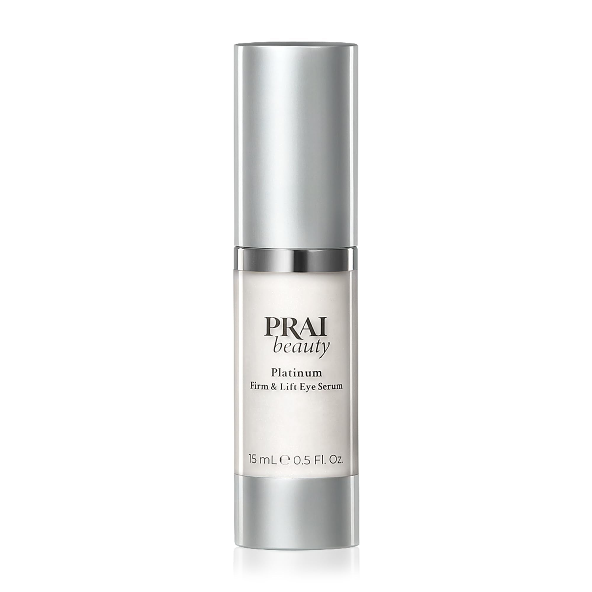 PRAI Beauty Platinum Firm and Lift Eye Serum | Hydrating Eye Care 0.5 oz