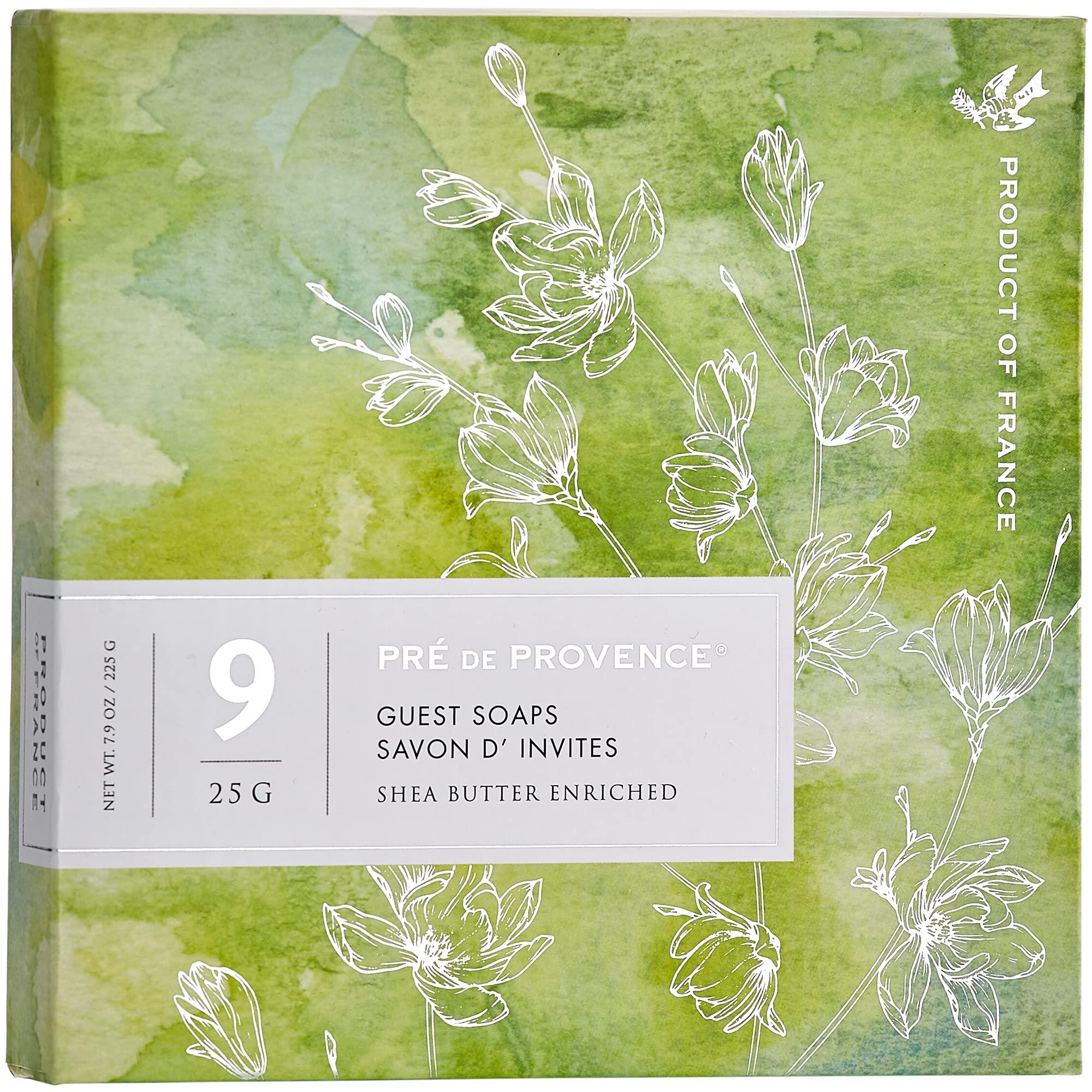 Pre de Provence Luxury Box of Guest Gift Soap (9-Scent Set) – 9 x 25g