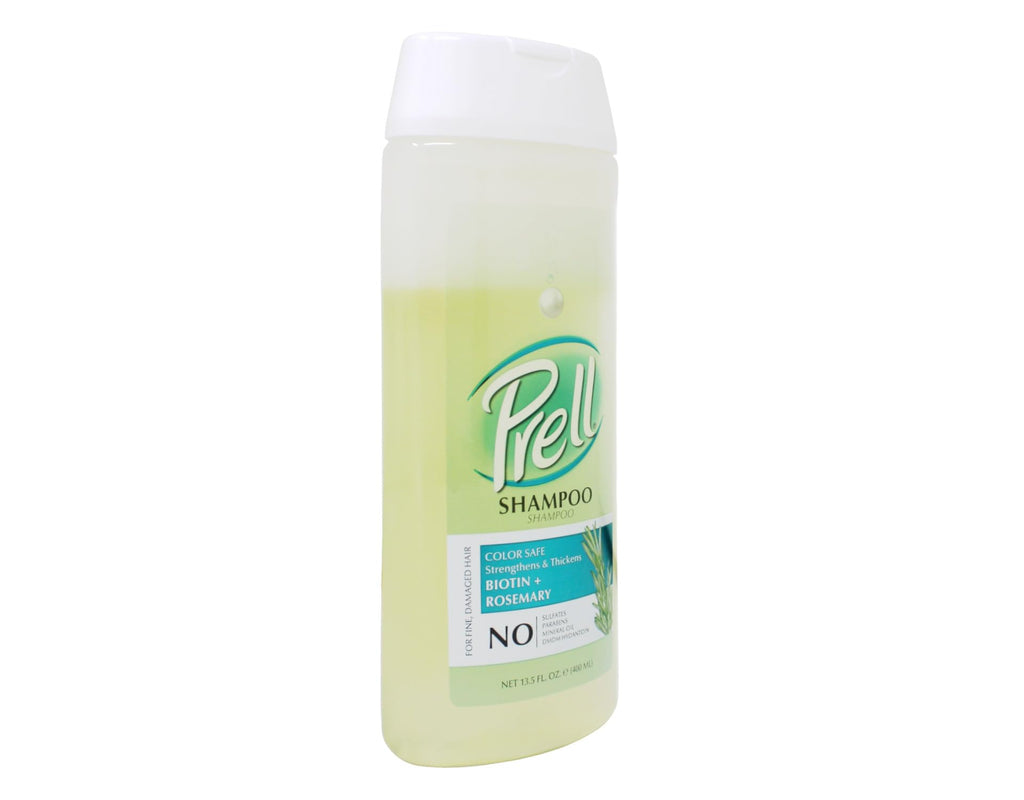 Prell Biotin + Rosemary Color-Safe Shampoo for Fine, Damaged Hair — 3-Pack, 13.5 fl oz