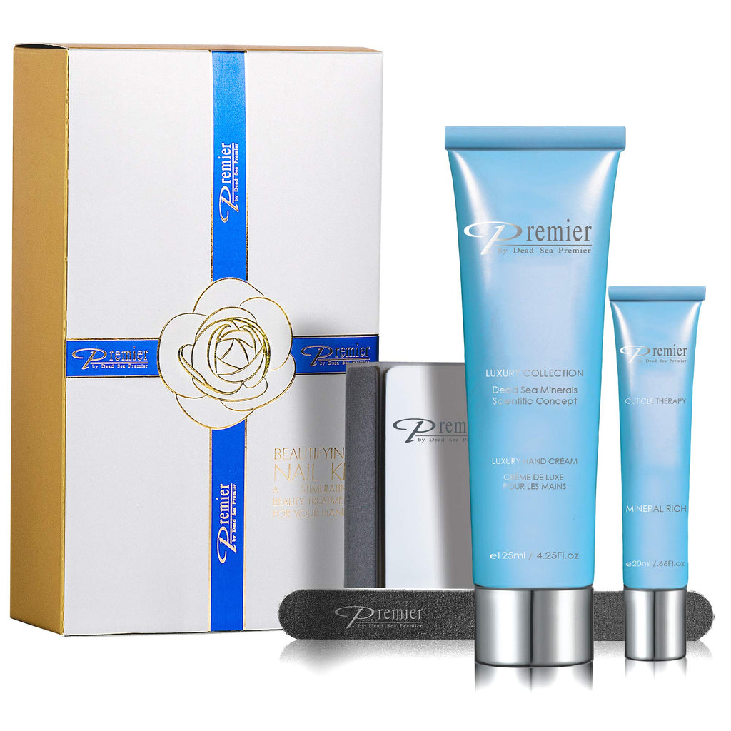 Premier Dead Sea Beautifying Nail Kit Milk & Honey – Salon-Quality Manicure at Home