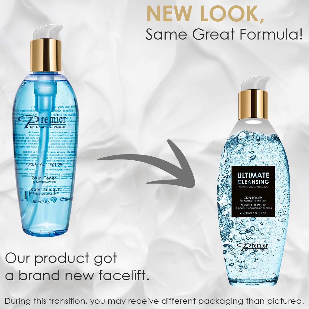 Premier Dead Sea Skin Toner for Normal to Dry Skin | pH 5.5, Alcohol-Free, Gentle & Mineral-Rich
