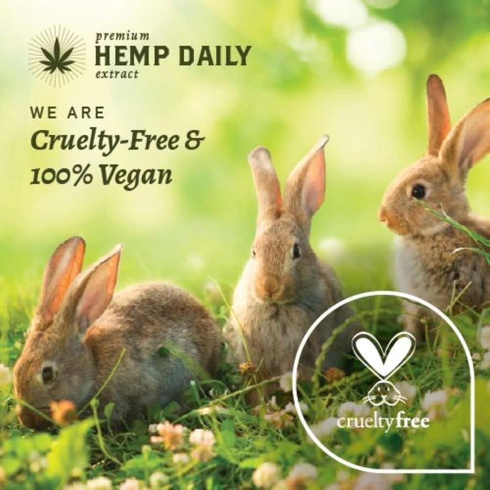 Premium Hemp Daily Intensive Cream – Vegan Organic Hemp Cream with Sandalwood, 5 oz