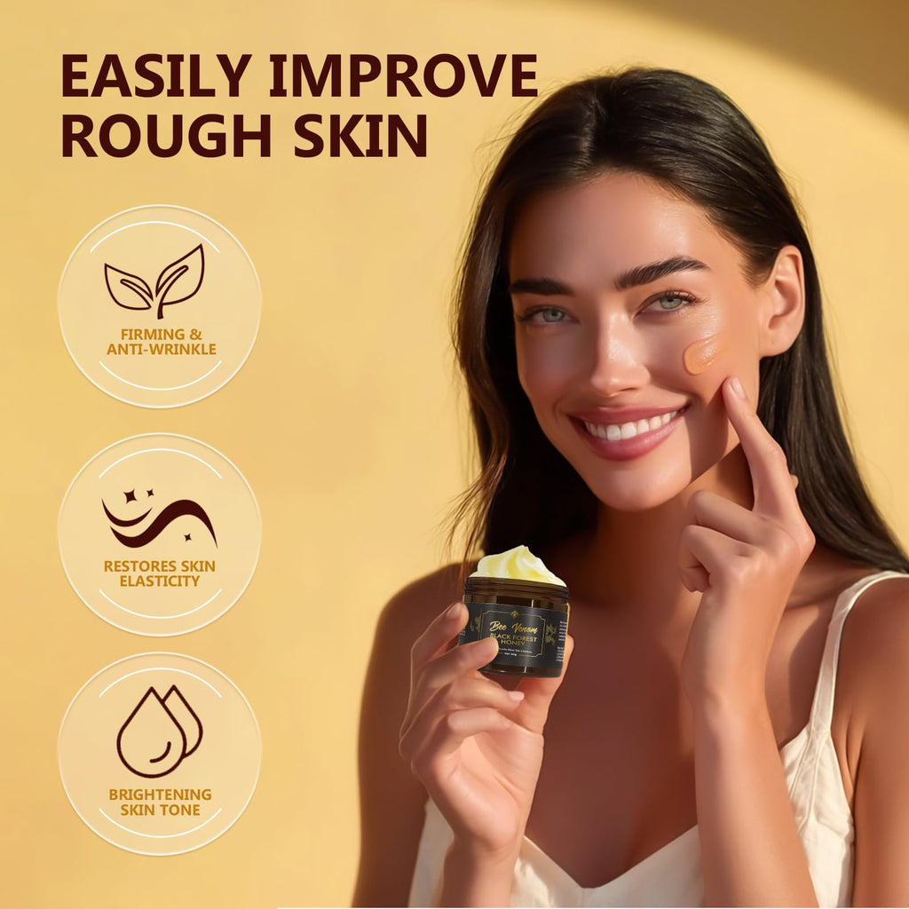 Prettypum Bee Venom Skin Treatment Cream – Face Lifting & Firming, 2 Fl Oz
