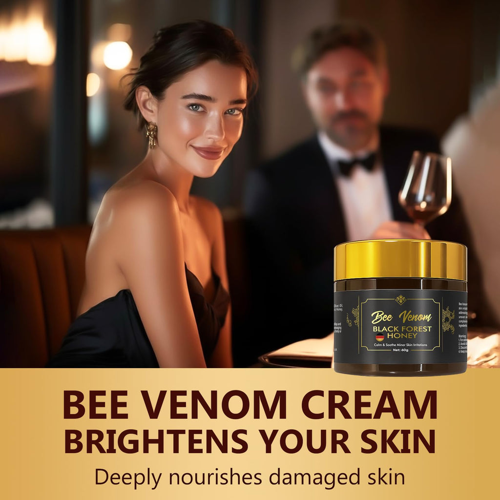Prettypum Bee Venom Skin Treatment Cream – Face Lifting & Firming, 2 Fl Oz
