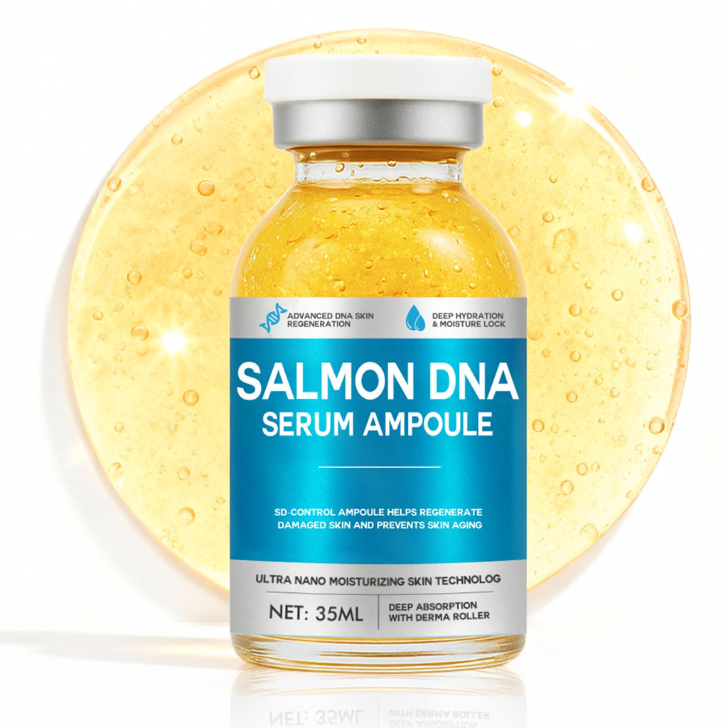 Prettypum Salmon DNA Ampoule – Microneedling Serum with Collagen, Glutathione & Hyaluronic Acid