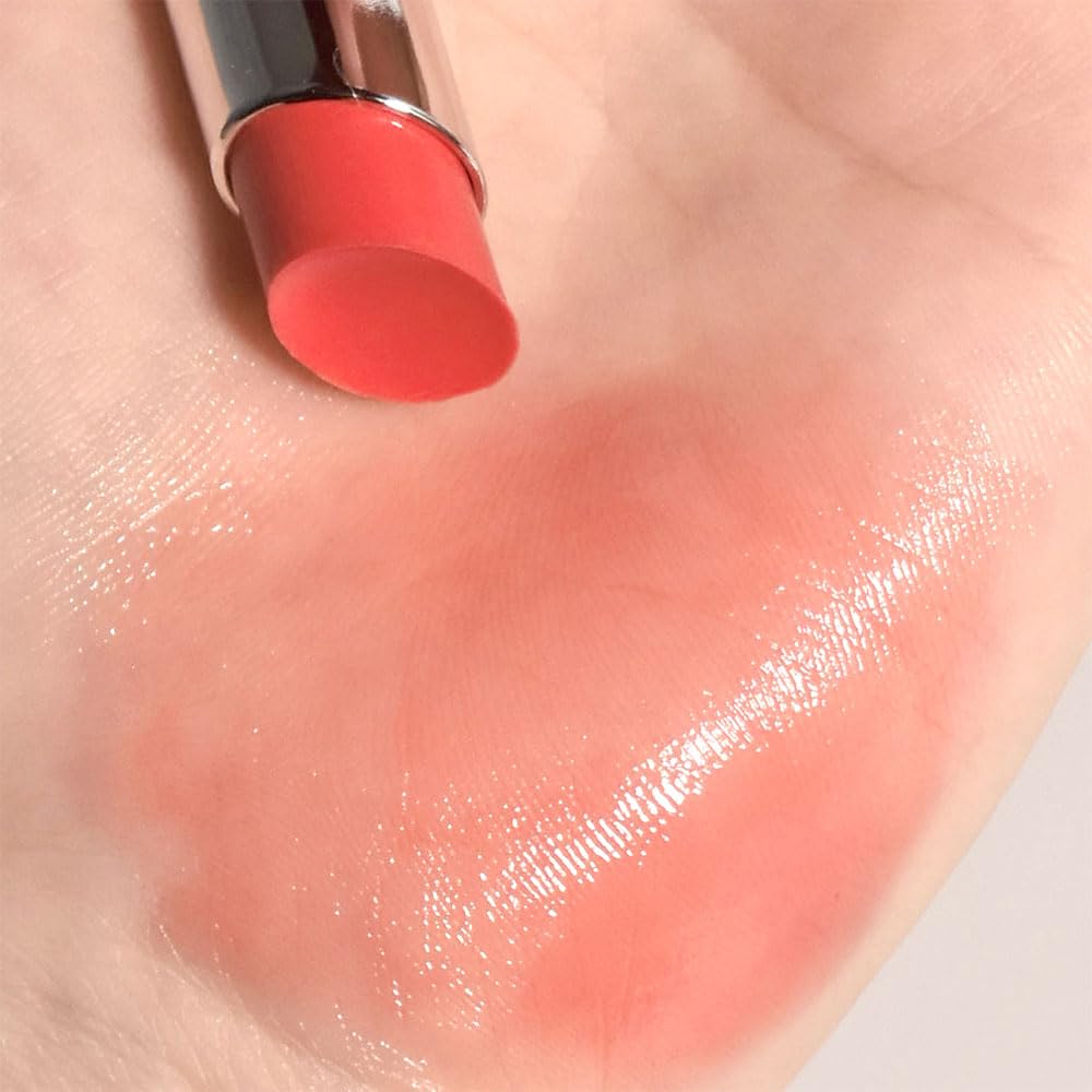 PRETTYSKIN Hydrating Tinted Lip Balm – Aura Coral | Lightweight, Non-Sticky Lip & Cheek Tint