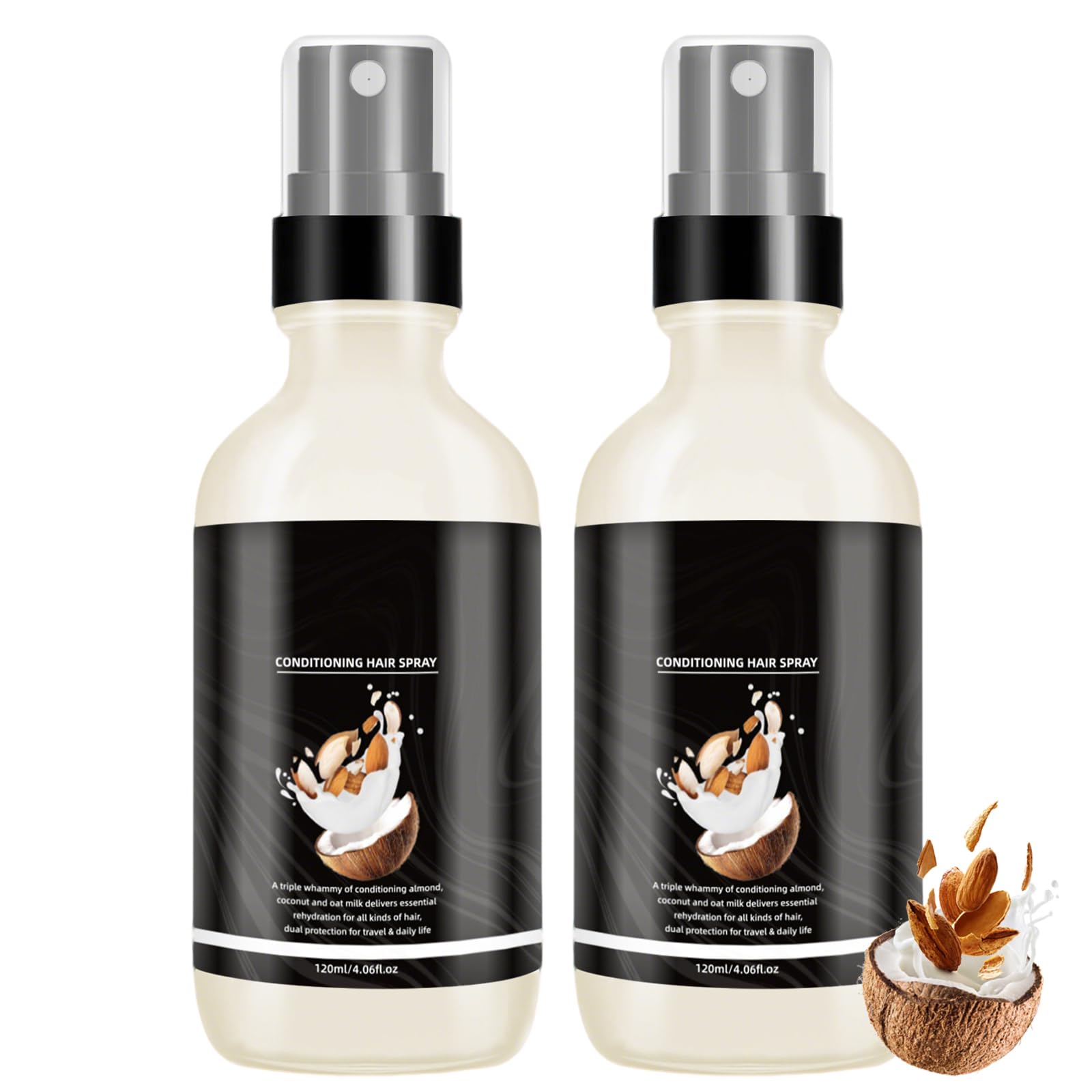 Pricyru Super Milk Hair Primer & Supermilk Conditioner Spray – Nourishing, Smooth Hair (2PCS)