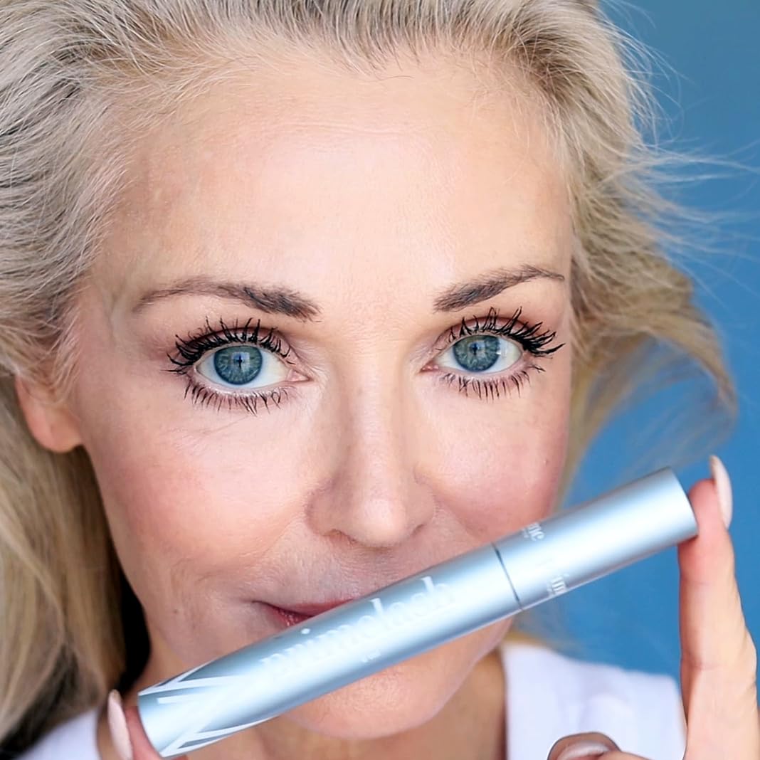 Prime Prometics PrimeLash Mascara – Volumizing, Lengthening for Mature Lashes (Black) | Hypoallergenic, Clump-Free