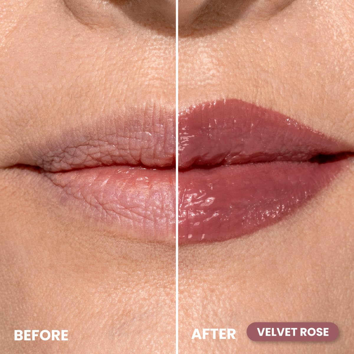PRIME PROMETICS PrimeLip Plumping Lip Balm – 3-in-1 Lipstick, Gloss & Balm for Mature Lips | Velvet Rose