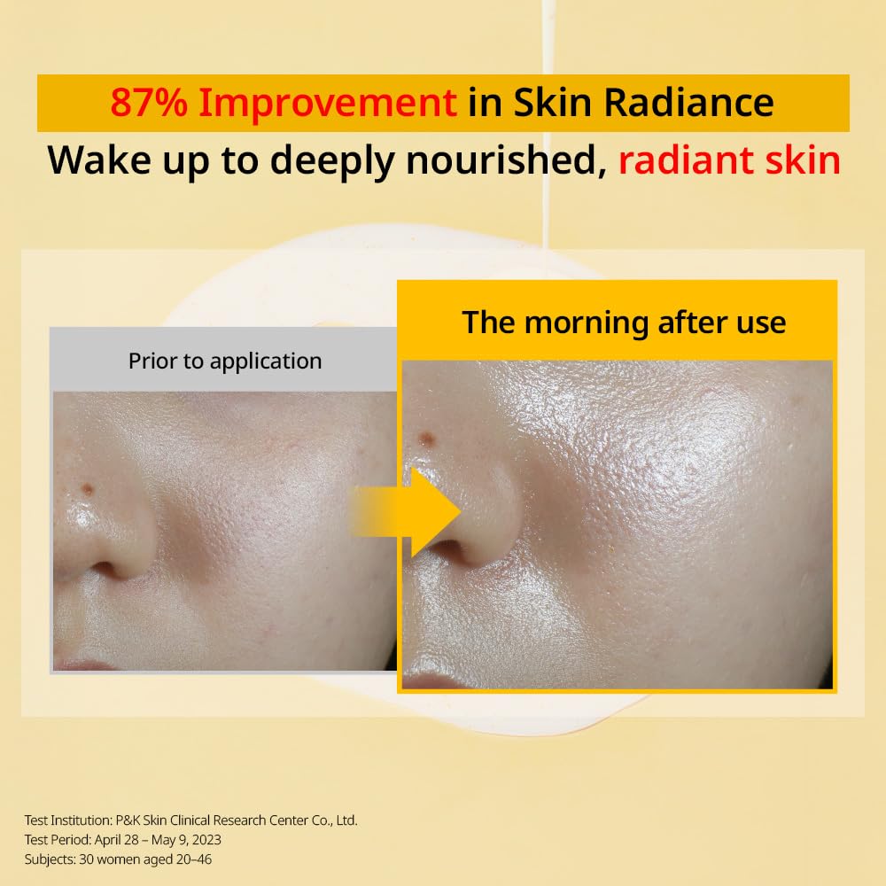 Primera PRMR Vitatinol Serum Gel Mask – Overnight Hydration, Vitamin C & Retinol, Hydrogel Mask Set 34g x 10