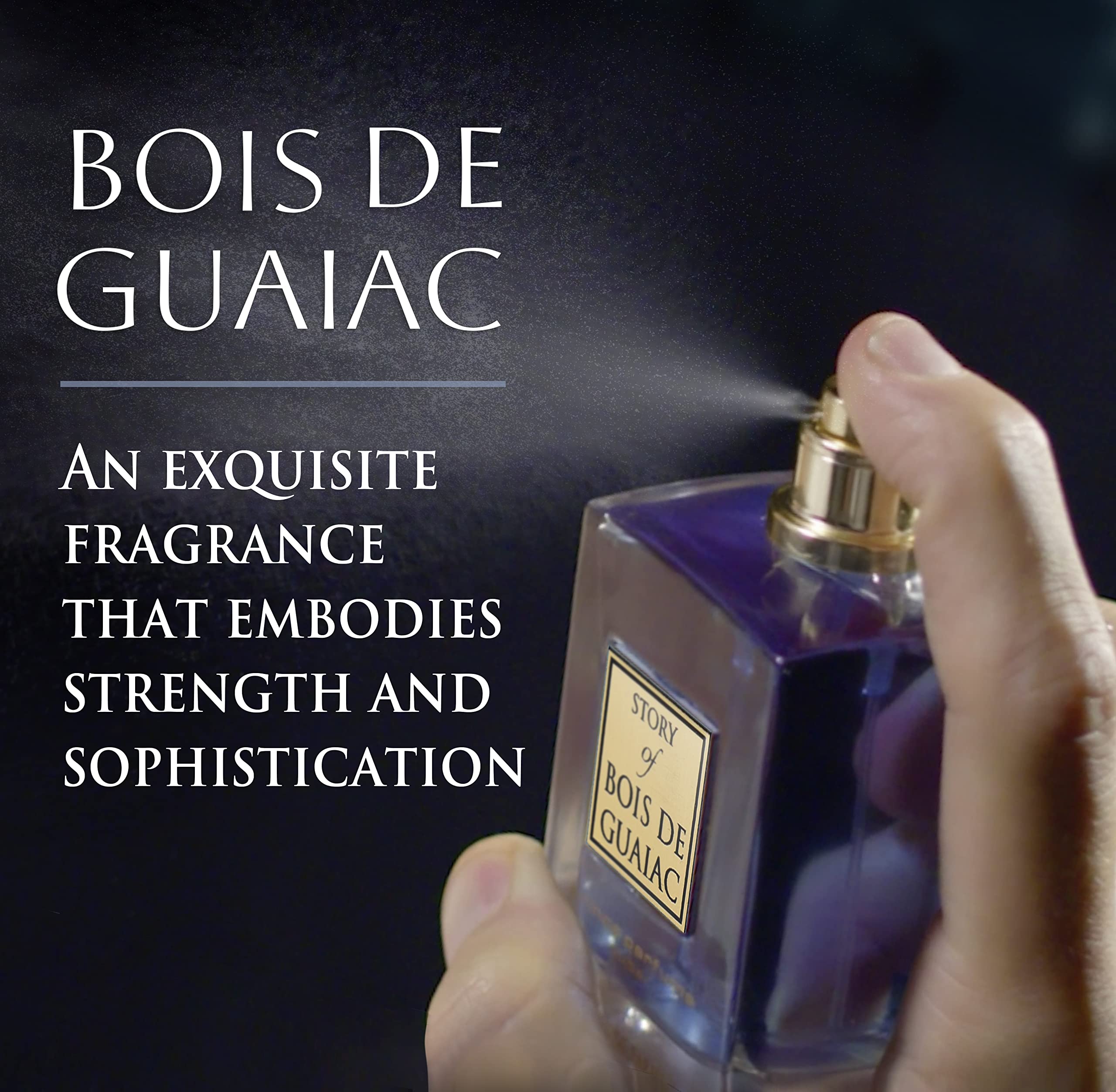 Prince Parfums Dubai Bois de Guaiac Extrait de Parfum for Men – Exotic Woods, Citrus & Amber