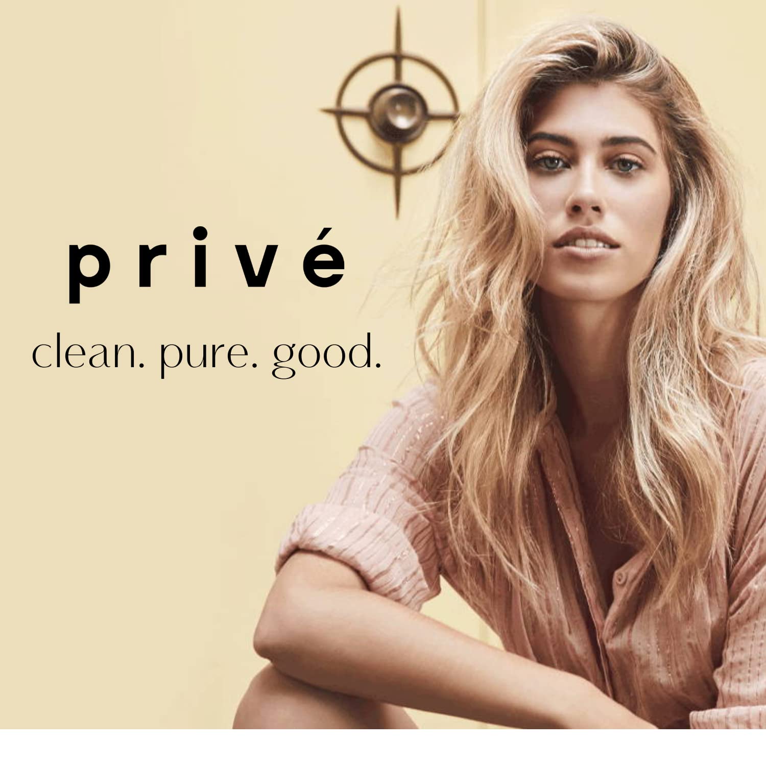 Privé Hand and Body Lotion for Women – Aloe & Shea Butter, Lemon Verbena – Deep Hydration (8 oz)