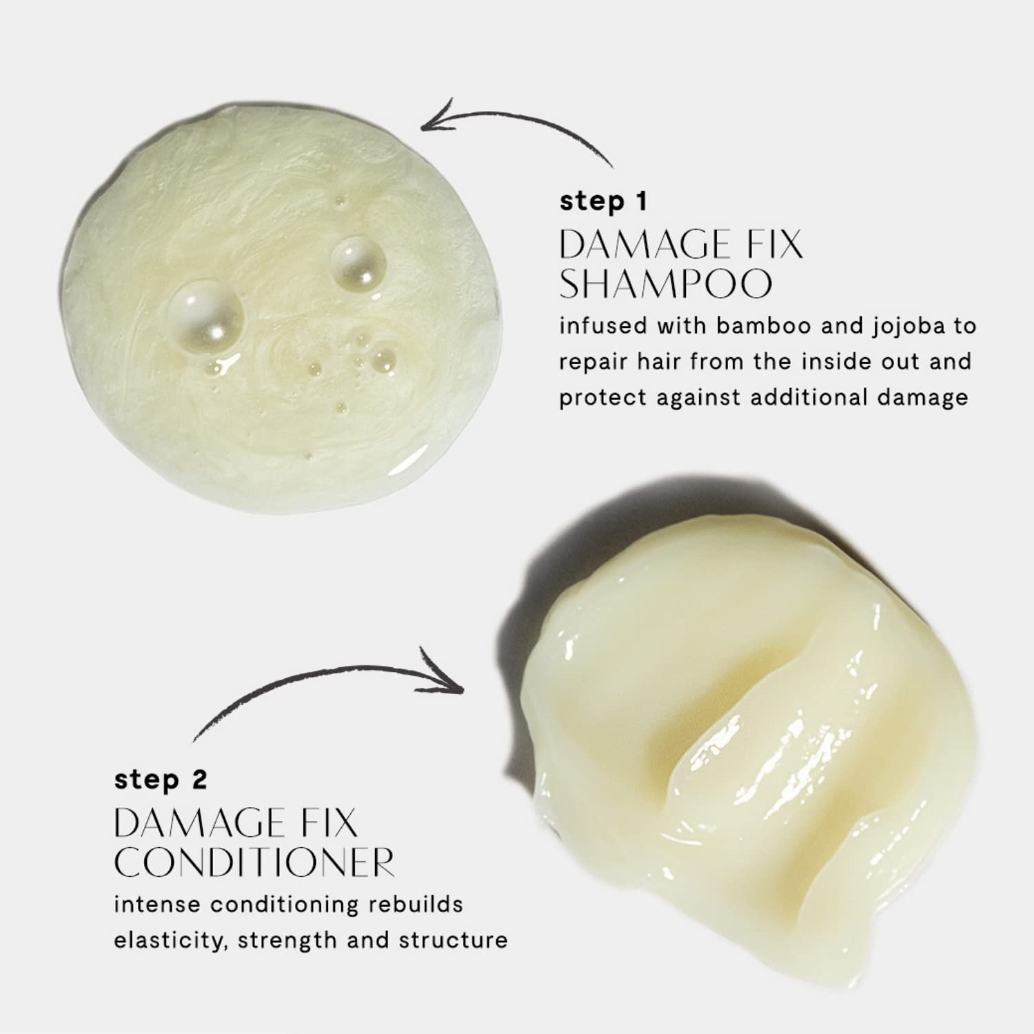 Prive Damage Fix Conditioner - Nourishes Dry and Over-Processed Hair From Within | 12 oz