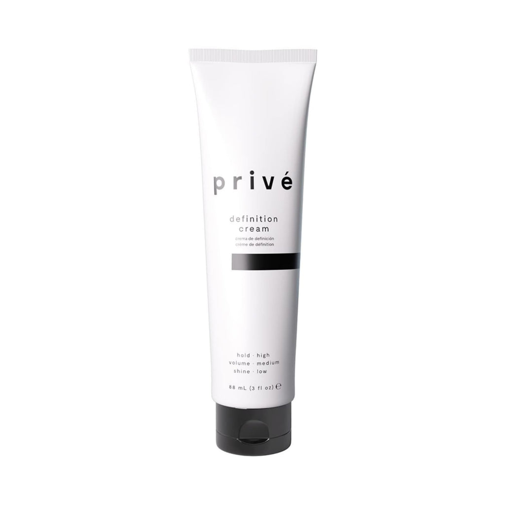 Privé Definition Hair Cream – High Hold Styling, Smoothing & Frizz Control (3 oz) | Prive