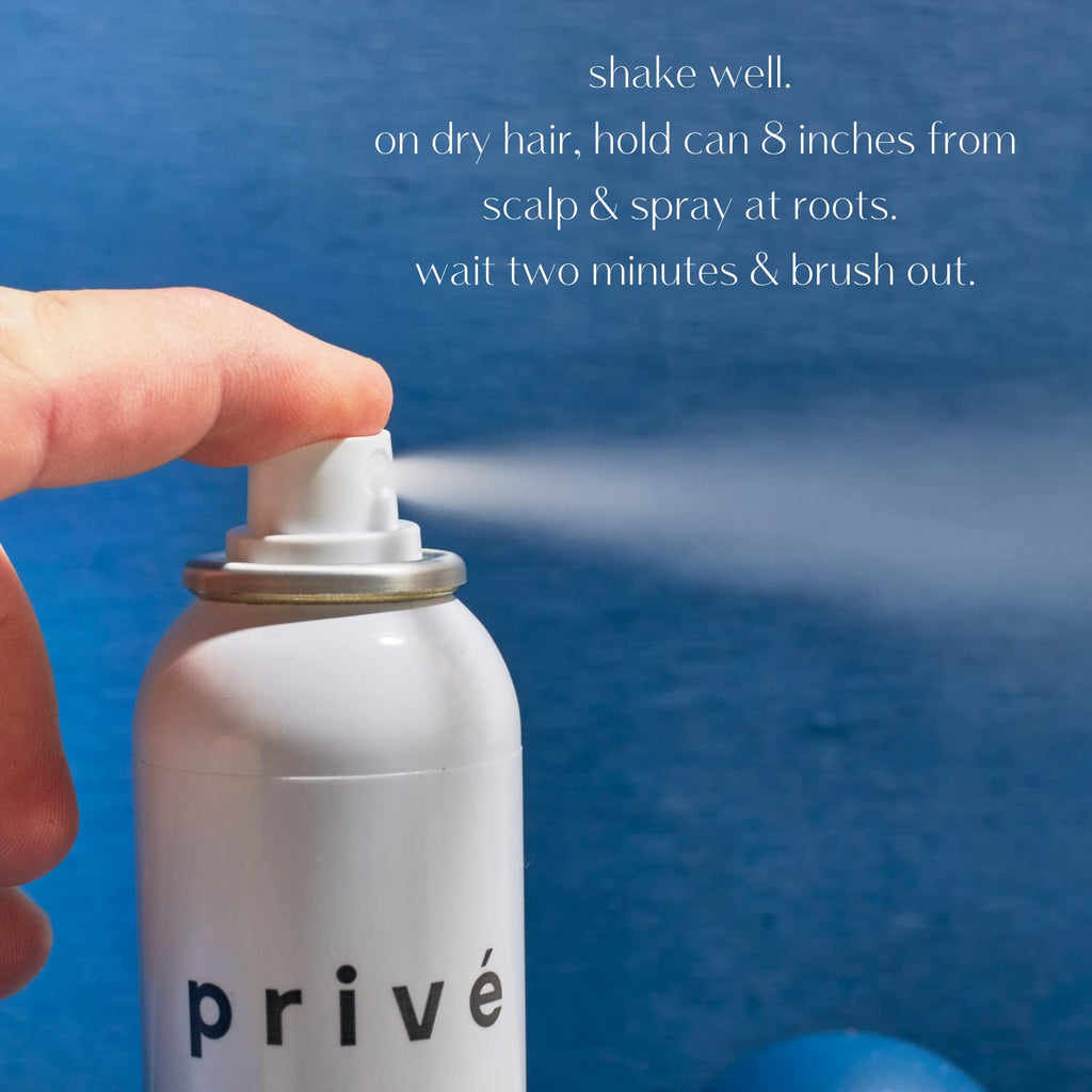 Privé Dry Shampoo Spray | Volumizing, Oil-Absorbing & Texturizing