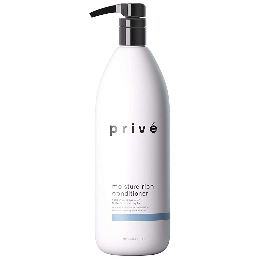 Privé Moisture Rich Conditioner — Nourishes Dry Hair & Smooths Frizz