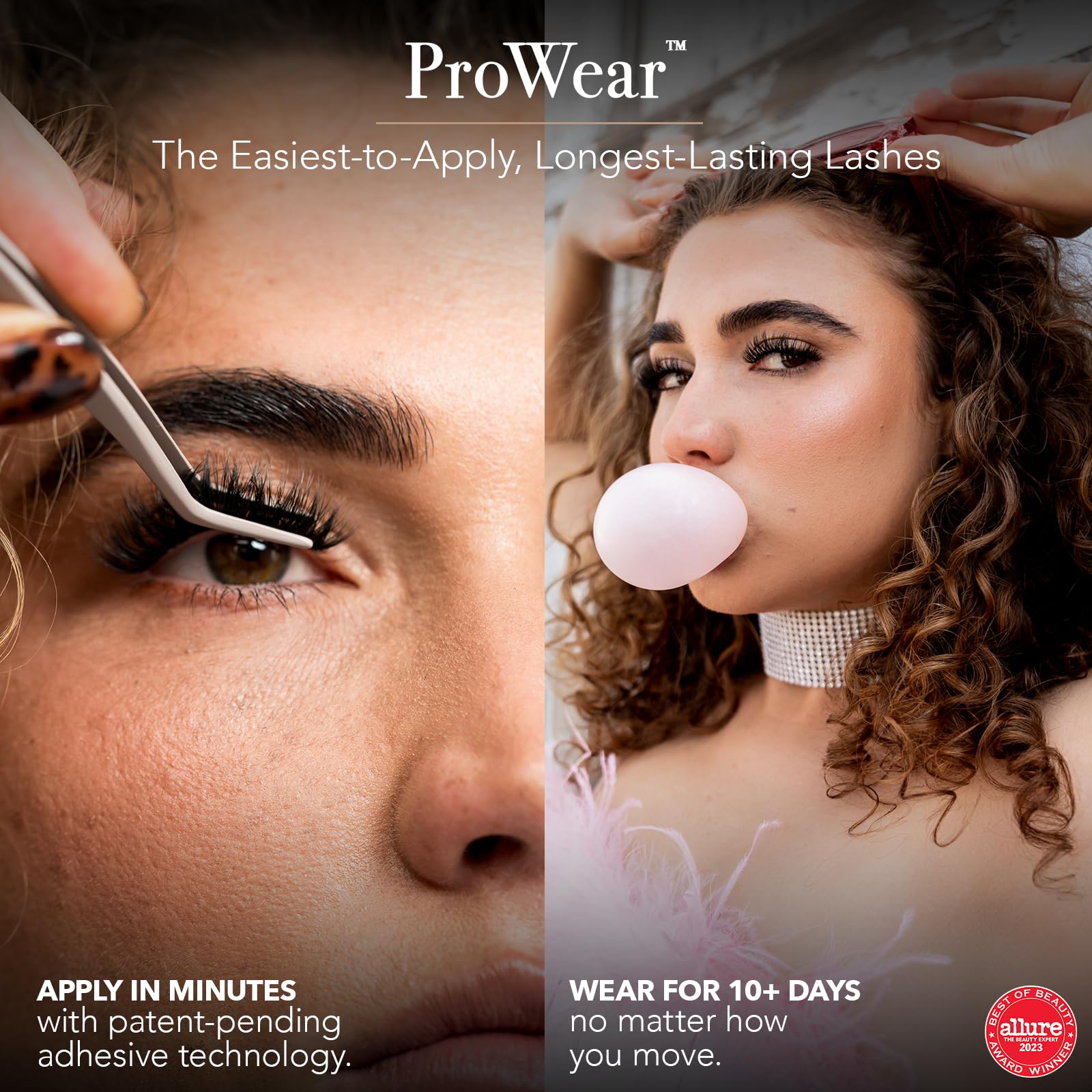 Pro Lash ProWear Lash Clusters No.06 Cocoa – Easy Application, 10+ Day Wear