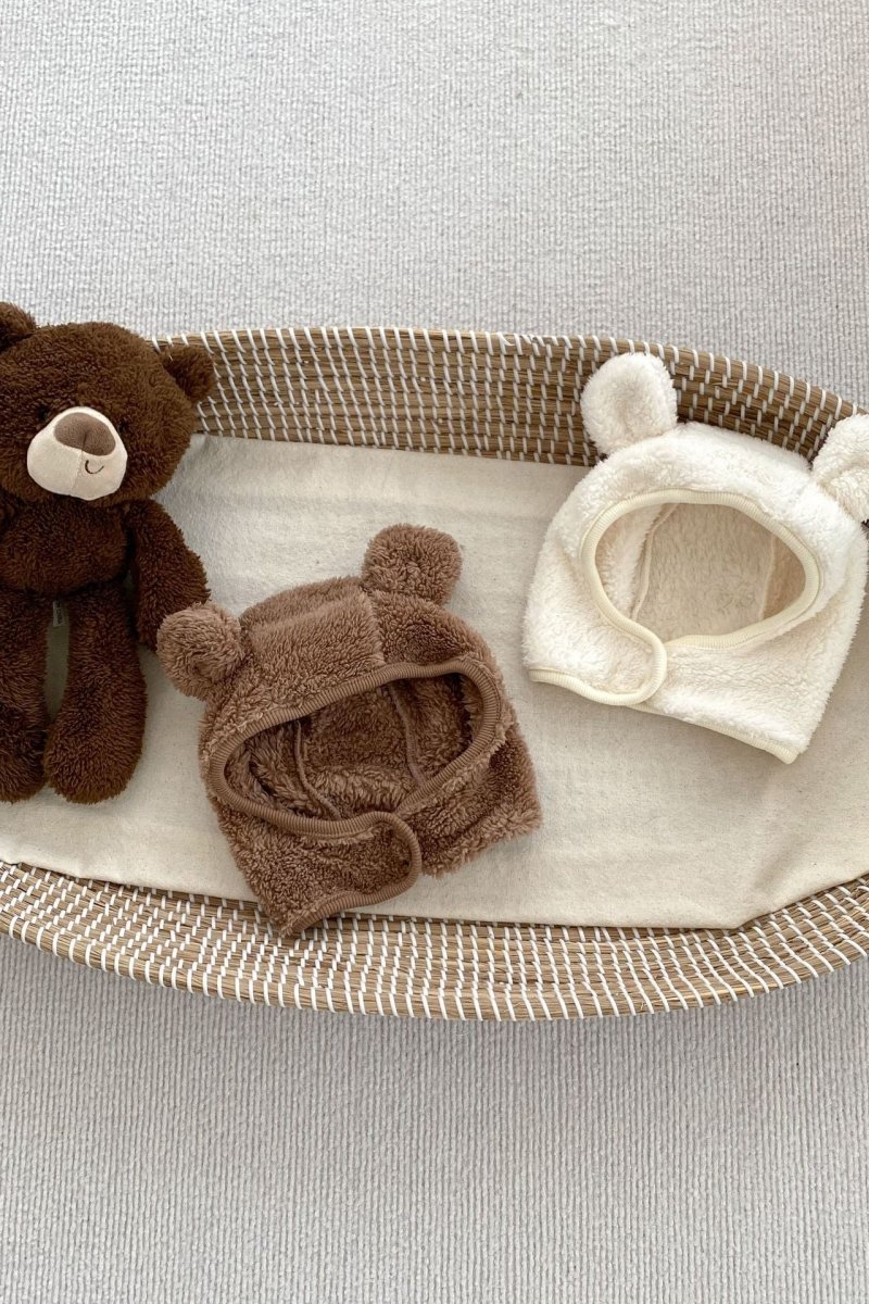 The Love Fur Bear Knitted Hooded Pramsuit