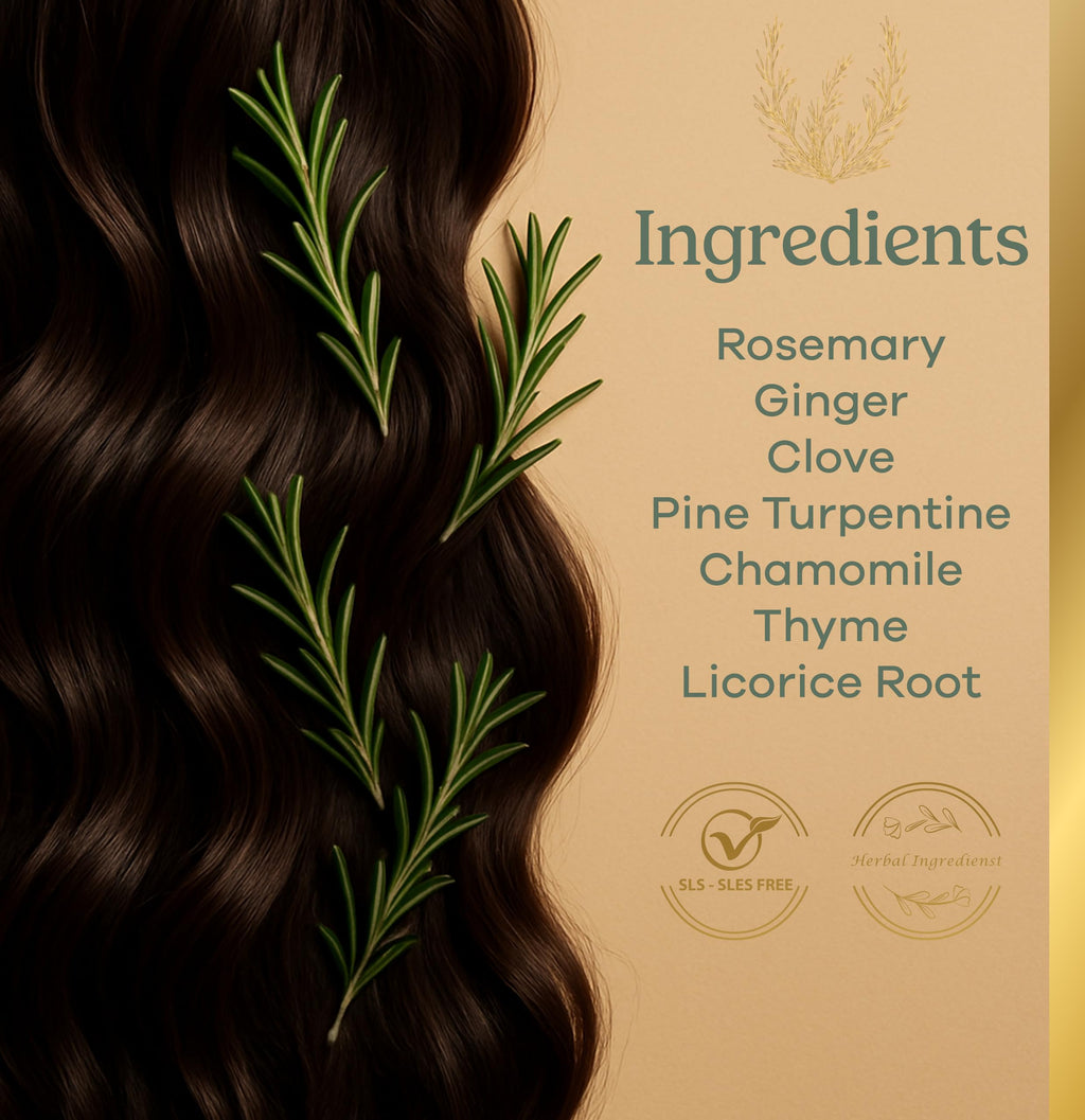 Prof Saracoglu Rosemary Mint Complex Hair Care Mist – Sulfate-Free Detangler & Scalp Treatment (6.76 fl oz)