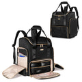 Prokva Large Makeup Backpack with 3 Clear Bags – Professional Travel Case (Patent Design)