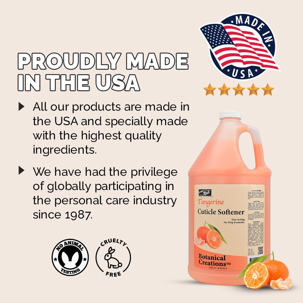 PRO NAIL Healing Therapy Massage Lotion Mandarin – 1 Gallon for Pro Pedicure & Body Hydration