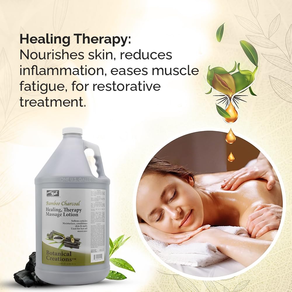 PRO NAIL Healing Therapy Massage Lotion – Multi-Purpose Hydration for Spa-Quality Manicures, Pedicures, and Body Care