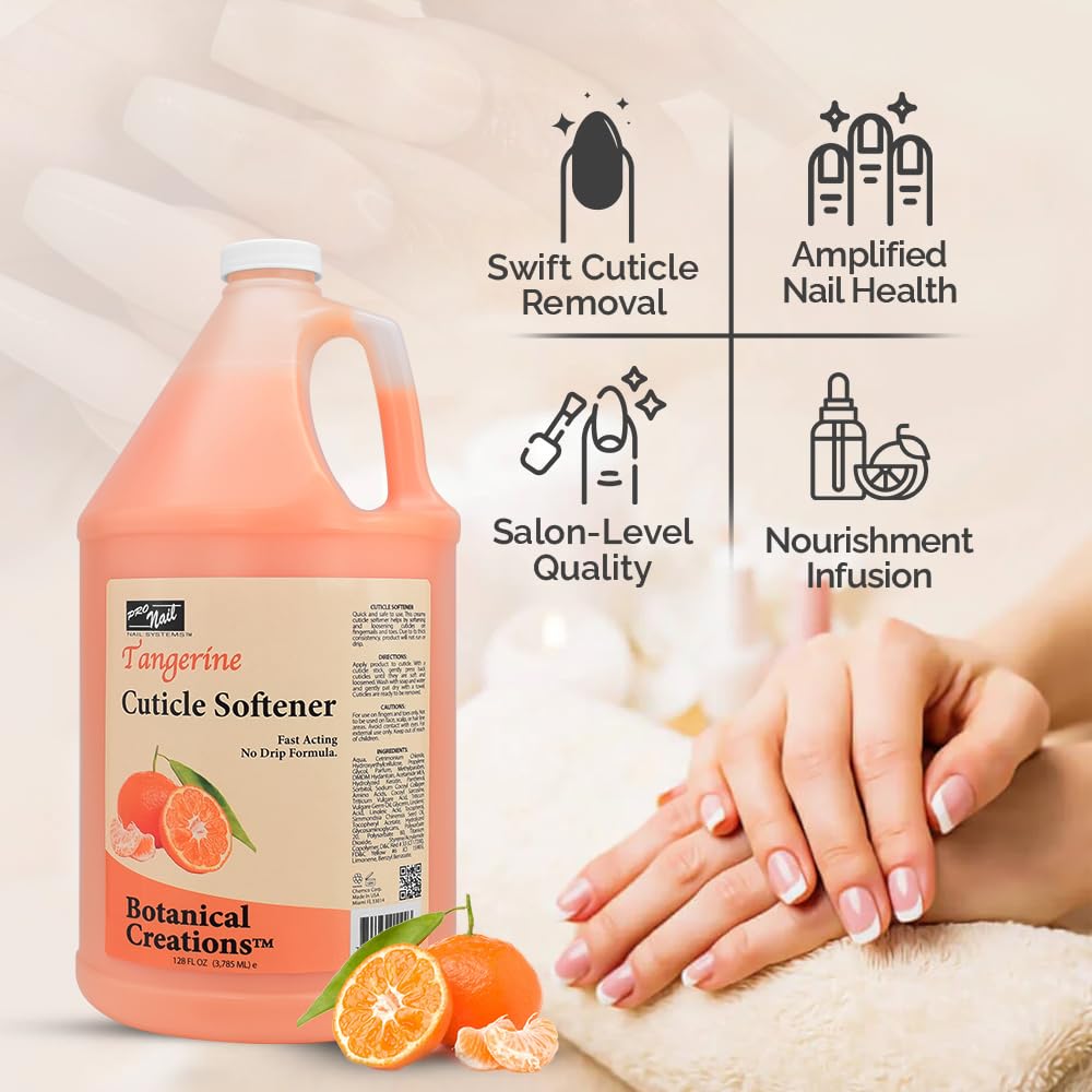 PRO NAIL Healing Therapy Massage Lotion Mandarin – 1 Gallon for Pro Pedicure & Body Hydration