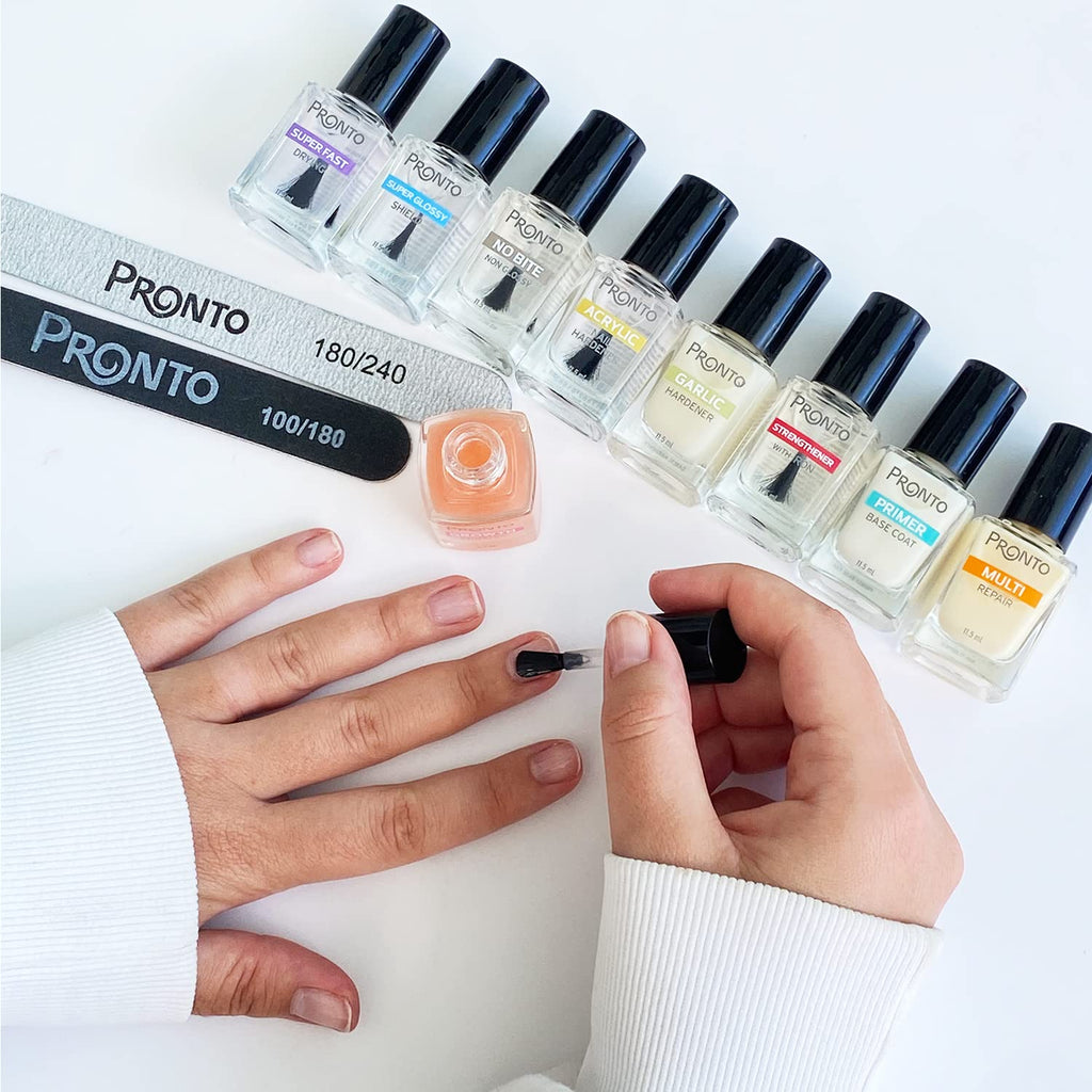 Pronto No Age Nail Rejuvenating – Rejuvenating Nail Treatment for Ridges, Brittle & Yellowed Nails