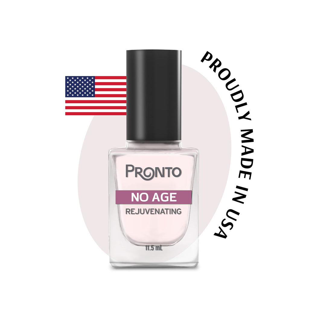 Pronto No Age Nail Rejuvenating – Rejuvenating Nail Treatment for Ridges, Brittle & Yellowed Nails