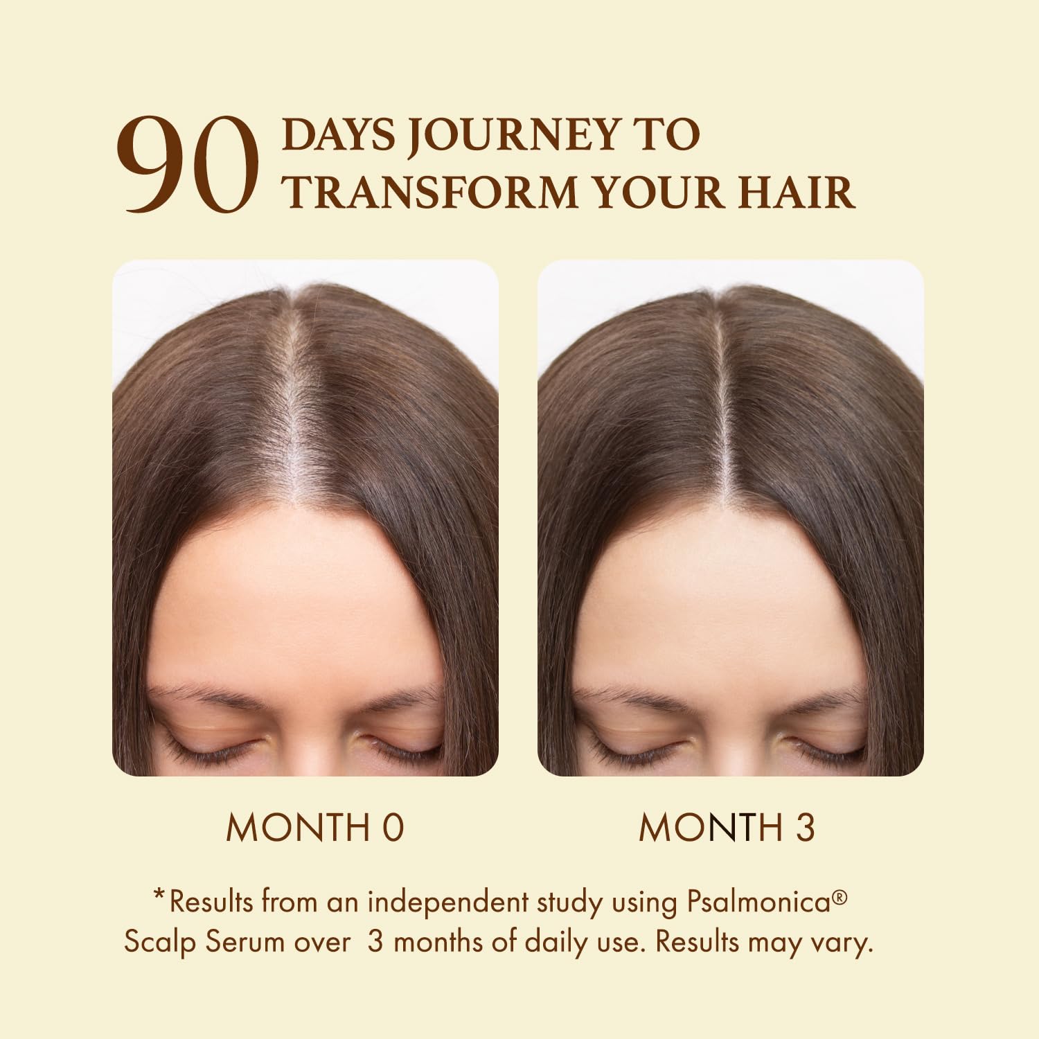 Psalmonica Hair Growth Serum - Rosemary, Batana Oil, Castor Oil, Rice Water, Biotin | 50 ml