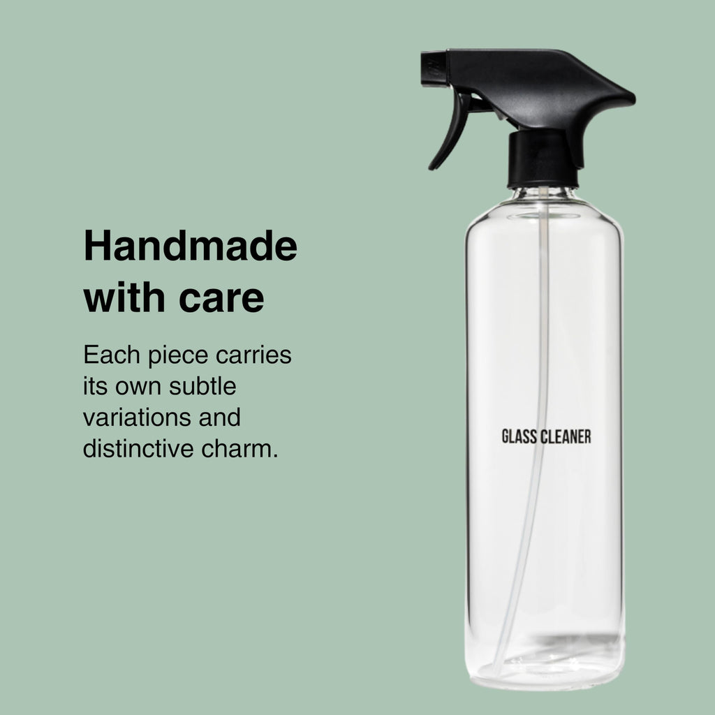 Public Goods Glass Cleaner Refill & Glass Spray Bottle | Concentrated, Plant-Powered, Cruelty-Free | 3-Pack, 24 oz (Diluted)