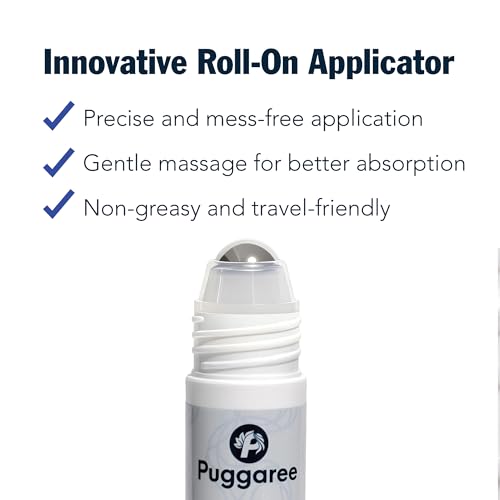 Puggaree Rosemary Hair Growth Serum Roll-On 3-Pack – 3% Rosemary, 3% Redensyl, 2% Anagain
