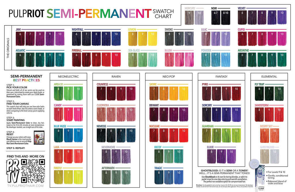 Pulp Riot Sandstorm Semi-Permanent Dye – 4 oz