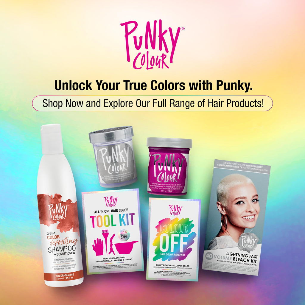 Punky Colour 3-in-1 Color Depositing Hair Cleanser & Conditioner – AuburnAmazing (8.5 fl oz)