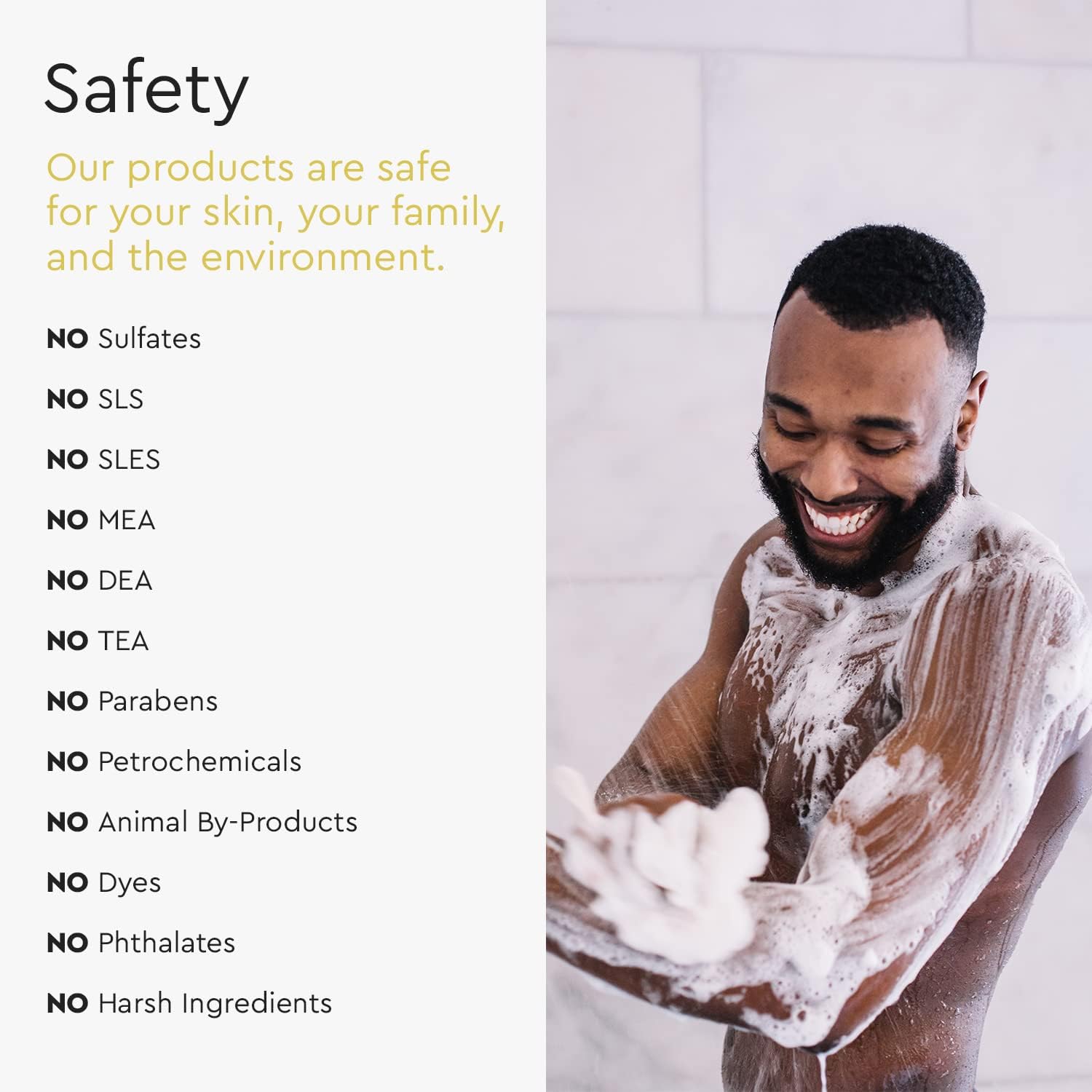 Puracy Body Wash – Natural Plant-Based Moisturizing Shower Gel for Dry Skin | Coconut Vanilla (12 oz)