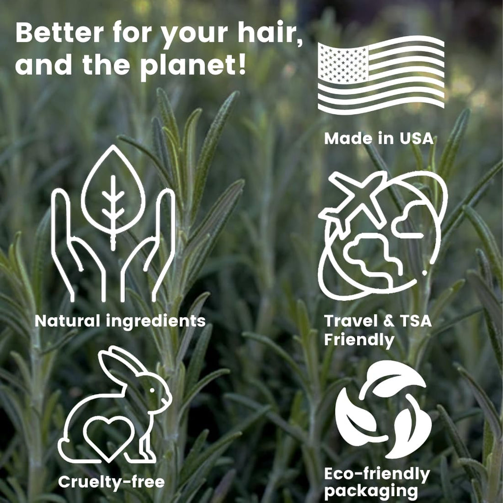 Pure Rosemary Shampoo Bar by Pure Athlete — Volumizing, Strengthening, USA-Made
