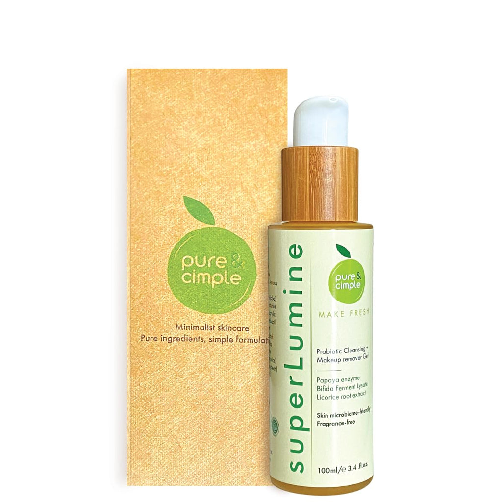 Pure Cimple Probiotic Face Cleanser – Gentle Makeup Remover for Dry, Sensitive Skin