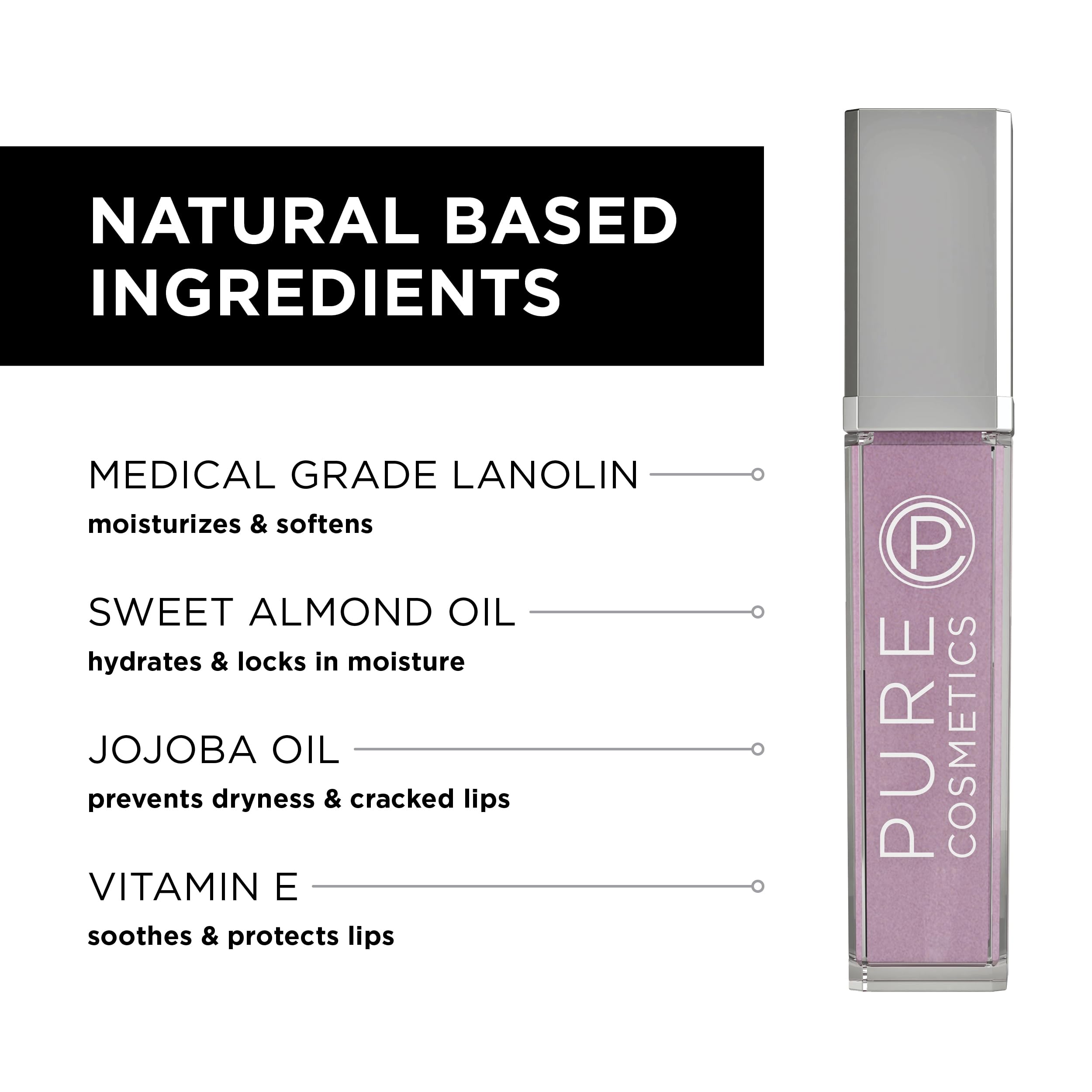 Pure Illumination Lip Gloss with LED Applicator & Mirror (Passion) | Pure Cosmetics
