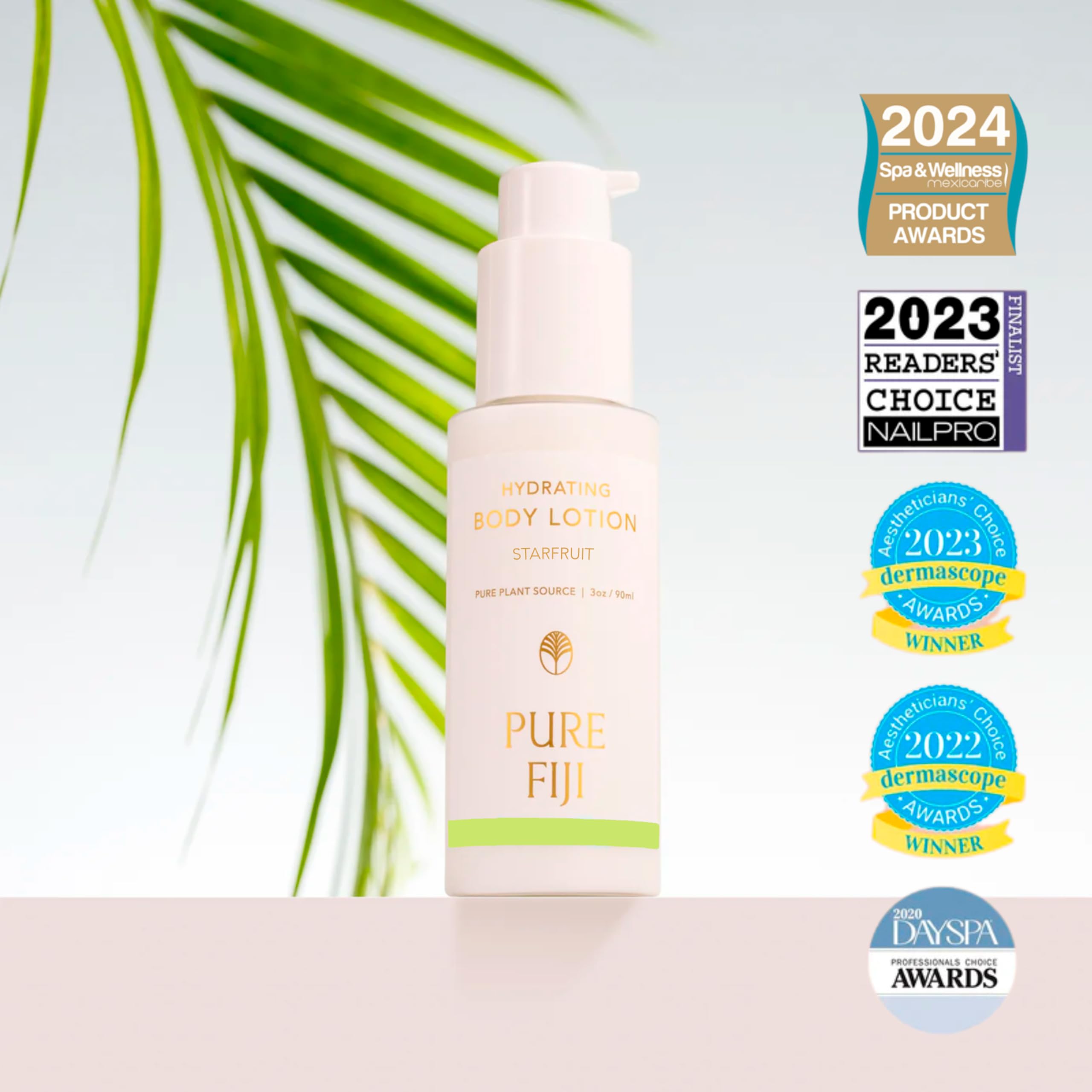 PURE FIJI Hydrating Body Lotion Travel Size - Starfruit (3oz/90ml)