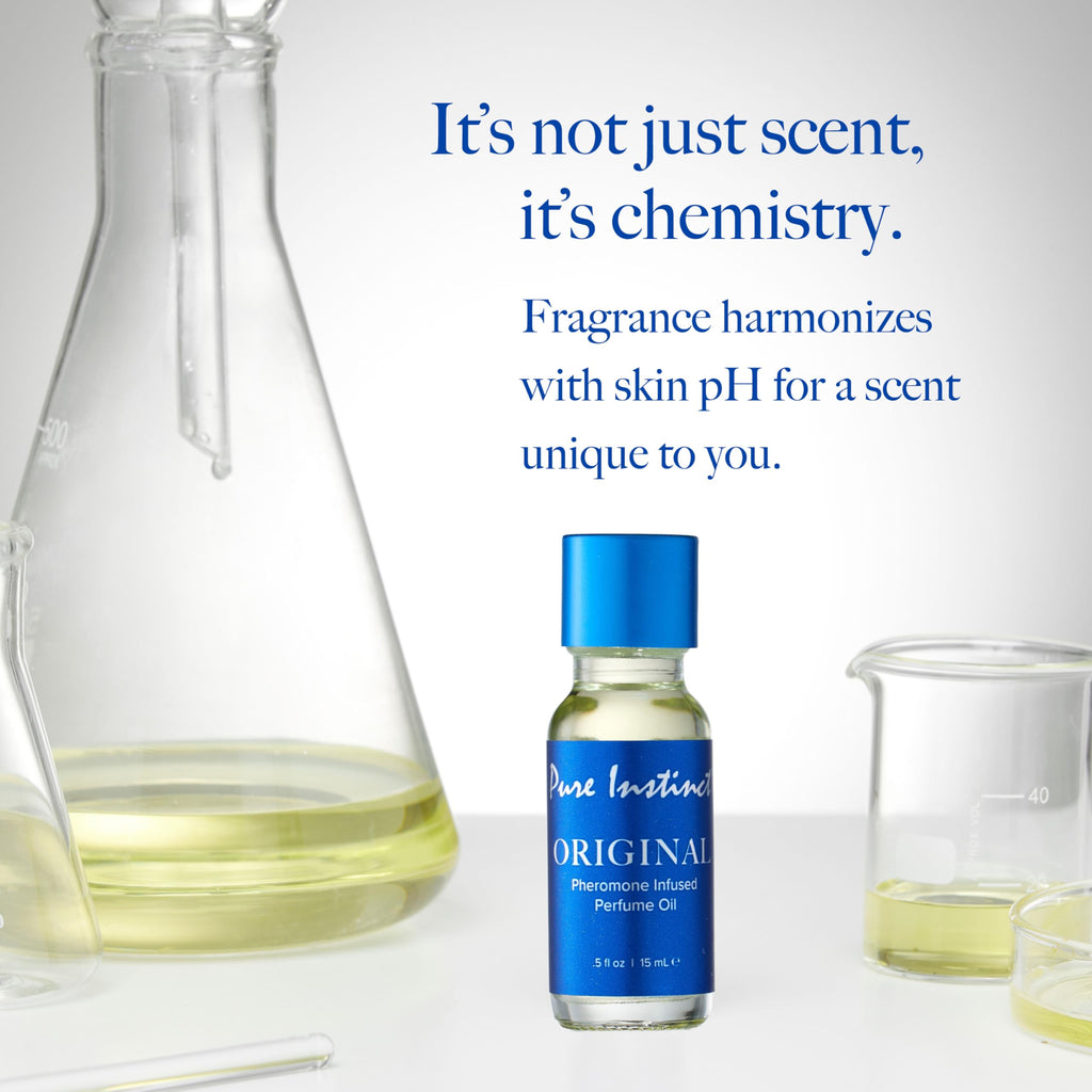Pure Instinct 2-Pack – Original Pheromone Infused Essential Oil Perfume | Unisex, TSA Ready