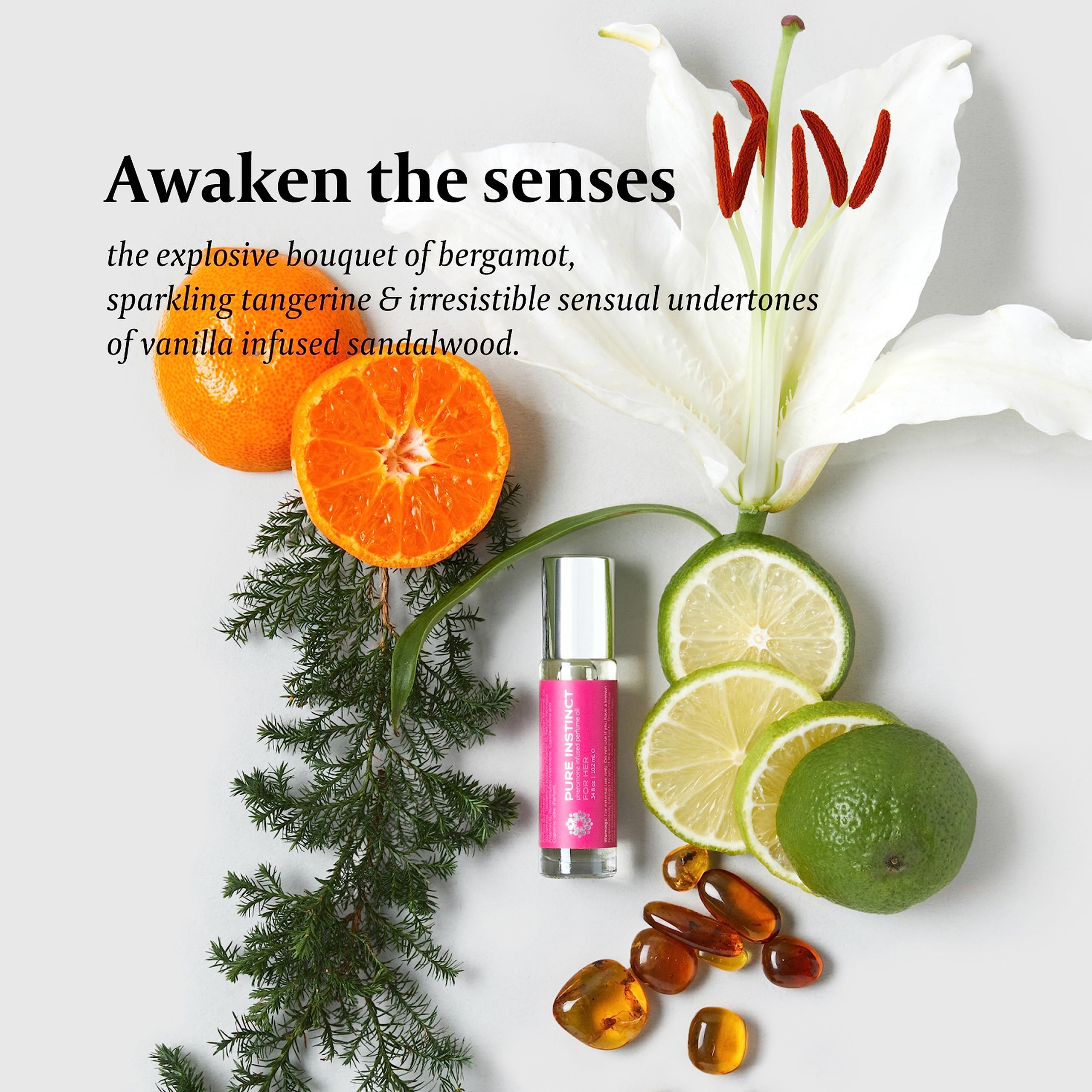 Pure Instinct Roll-On – The Original Pheromone-Infused Essential Oil Perfume for Her | TSA Ready
