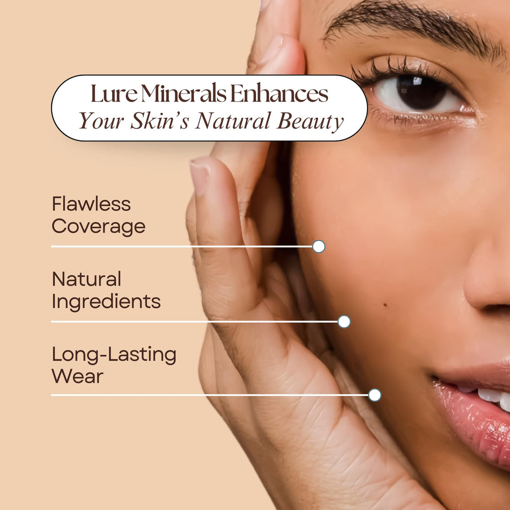 Pure Minerals ASC Minerals Foundation Loose Powder 8g – Mauve Blush (Choose Color) | Free of Harmful Ingredients
