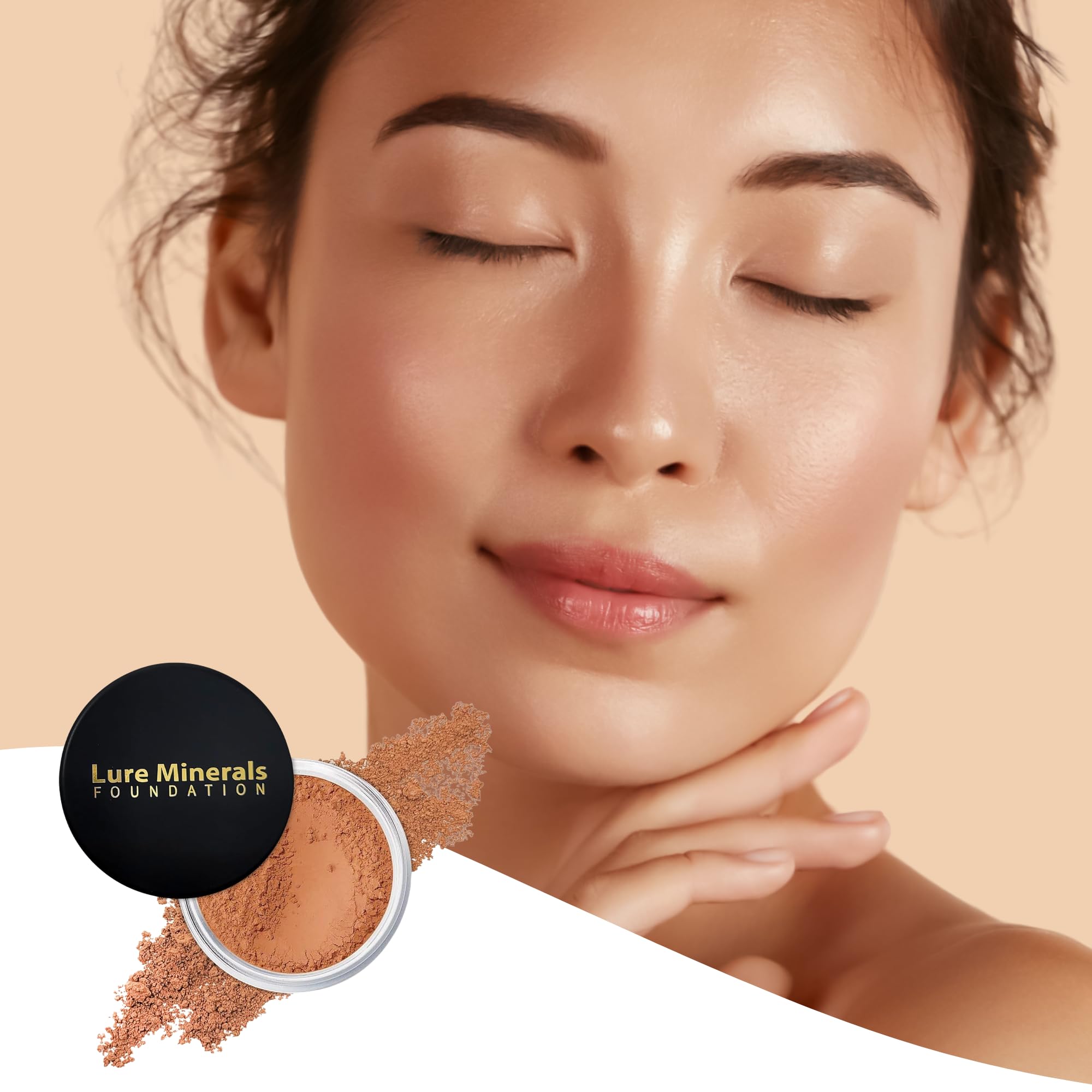 Pure Minerals Lure Bronze Warmth All-Over Face Bronzer – 1 oz Jar (Compare to Bare Minerals)