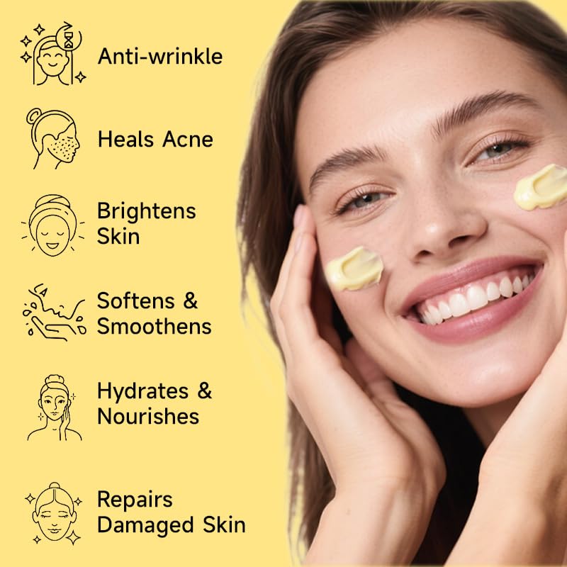 Pure Royal Gold Turmeric Cream – Brightening & Anti-Acne Facial Moisturizer