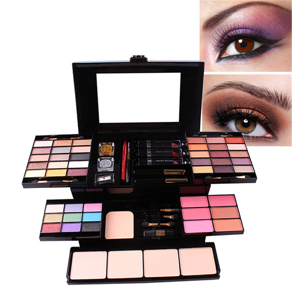 Pure Vie 54-Color All-in-One Holiday Gift Makeup Set | Complete Starter Kit