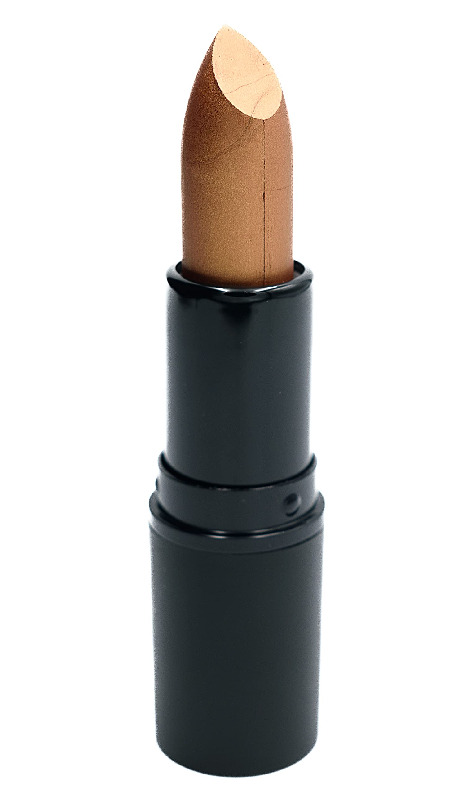 Pure Ziva Bronze Foil Lipstick — Metallic Gold-Bronze Shiny Lip Cream, Paraben Free, Cruelty Free, Made in USA