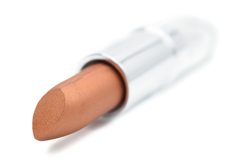 Pure Ziva Copper Glitz Lipstick – Rusty Red-Orange Metallic Frost