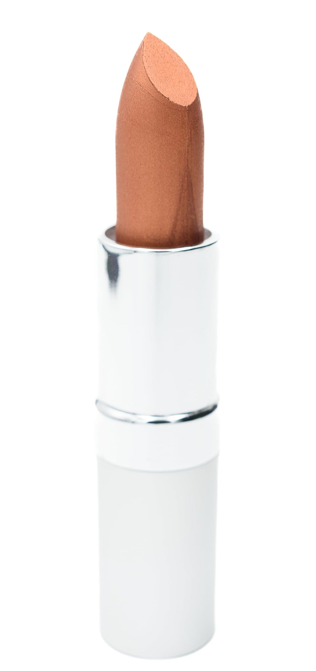 Pure Ziva Copper Glitz Lipstick – Rusty Red-Orange Metallic Frost